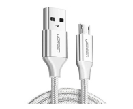 UGREEN Kabel USB do Micro USB UGREEN	US290 QC 3.0 2.4A 2m biały - 1489122 - zdjęcie 1